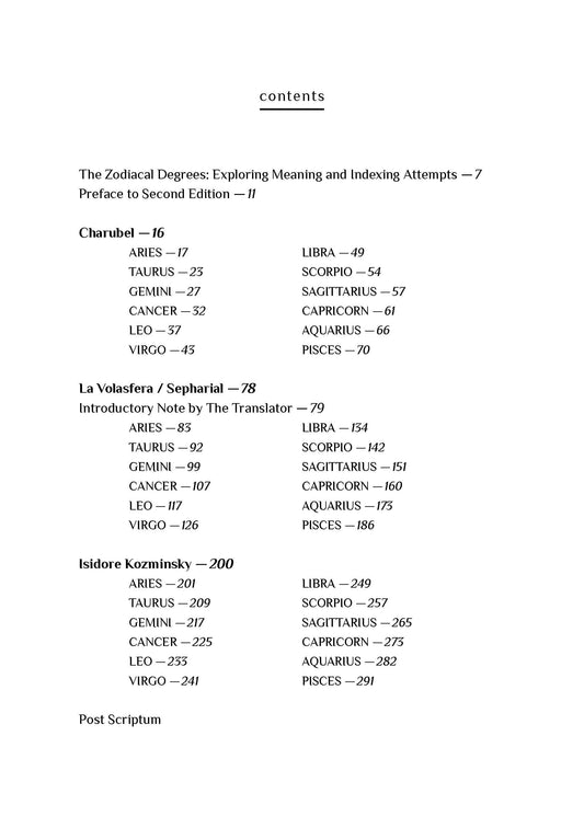 The Meaning of the 360 Zodiacal Degrees