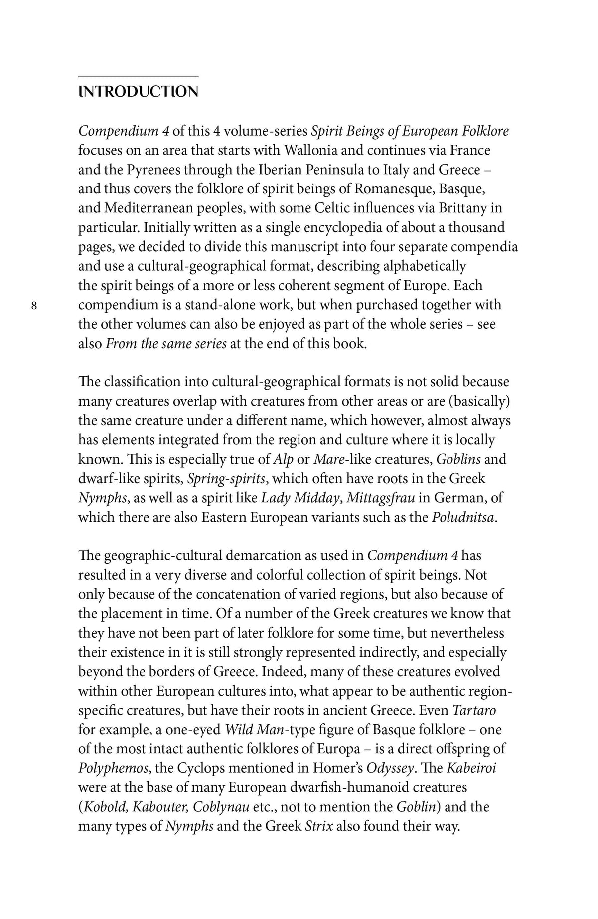 Spirit Beings in European Folklore 4