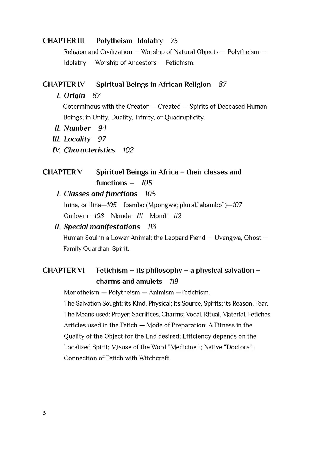 Spiritual Fetichism