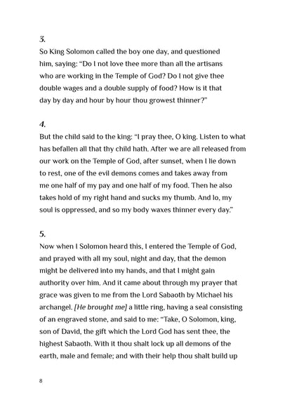 Testament of Solomon