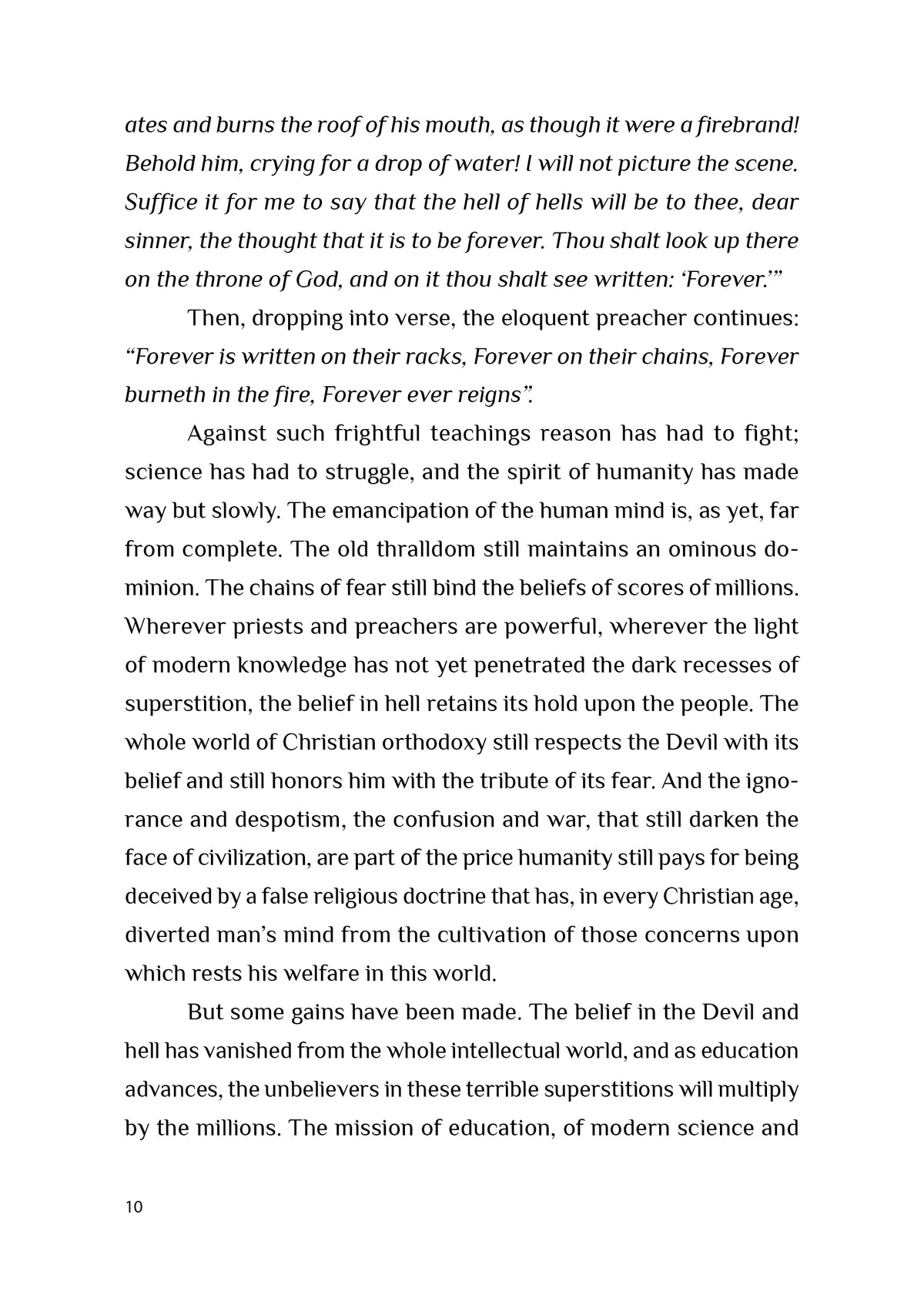 The Biography of Satan