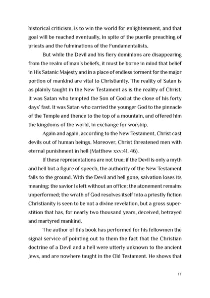 The Biography of Satan