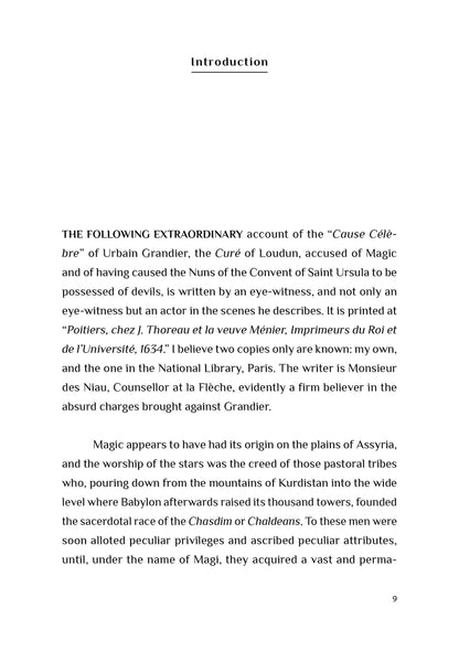 The History of the Devils of Loudun