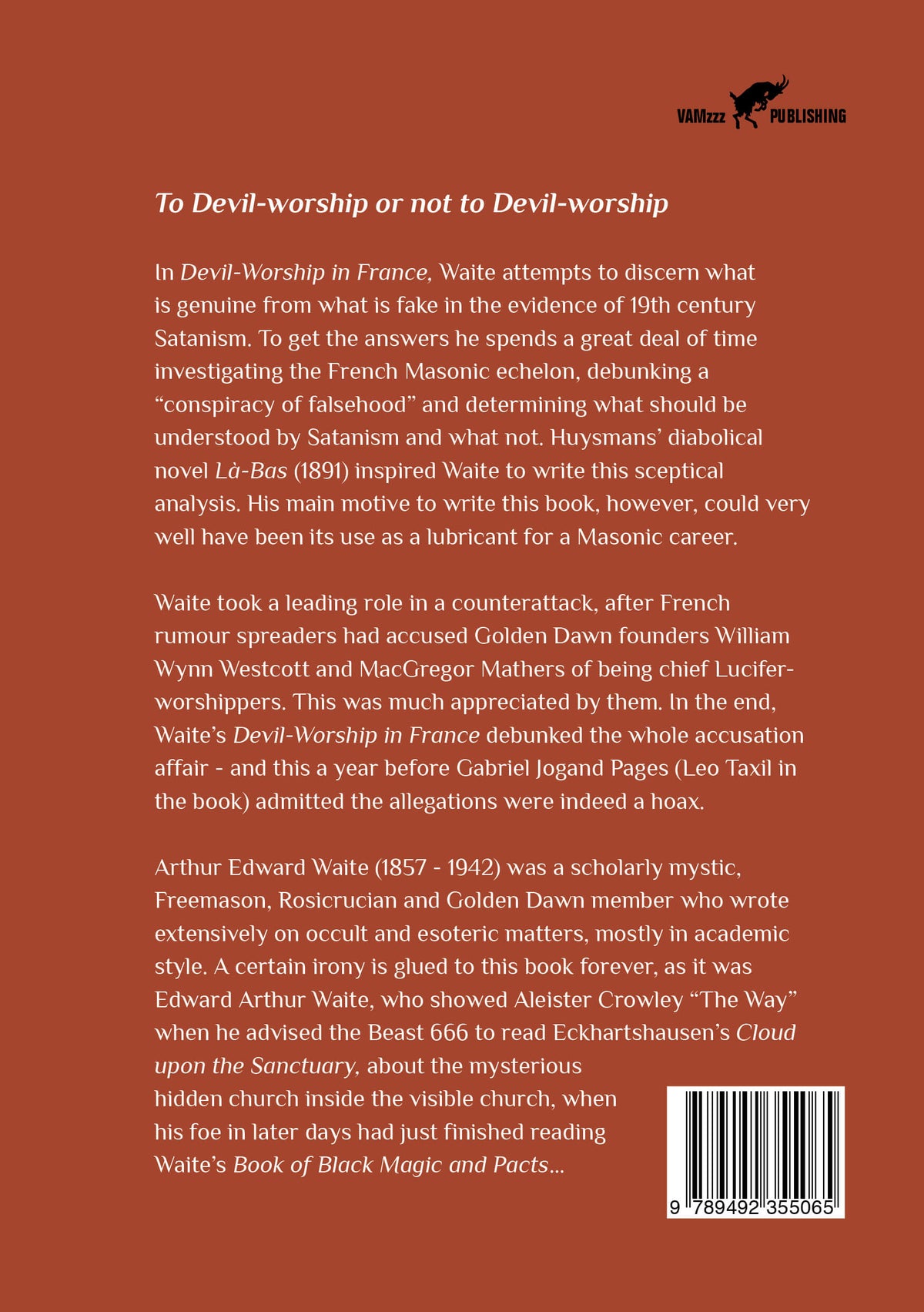 Devil-worship in France