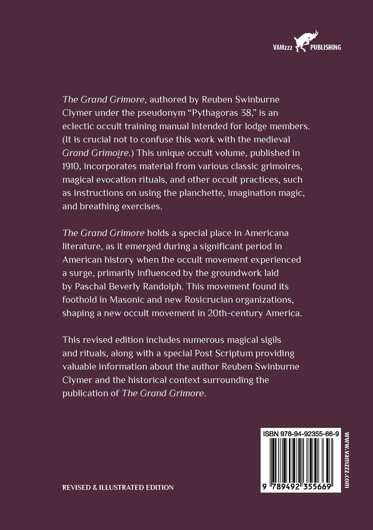 The Grand Grimore or Imperial Ritual of Magic