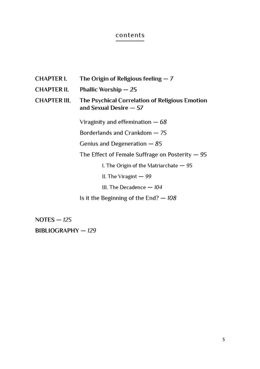 Religion and Lust