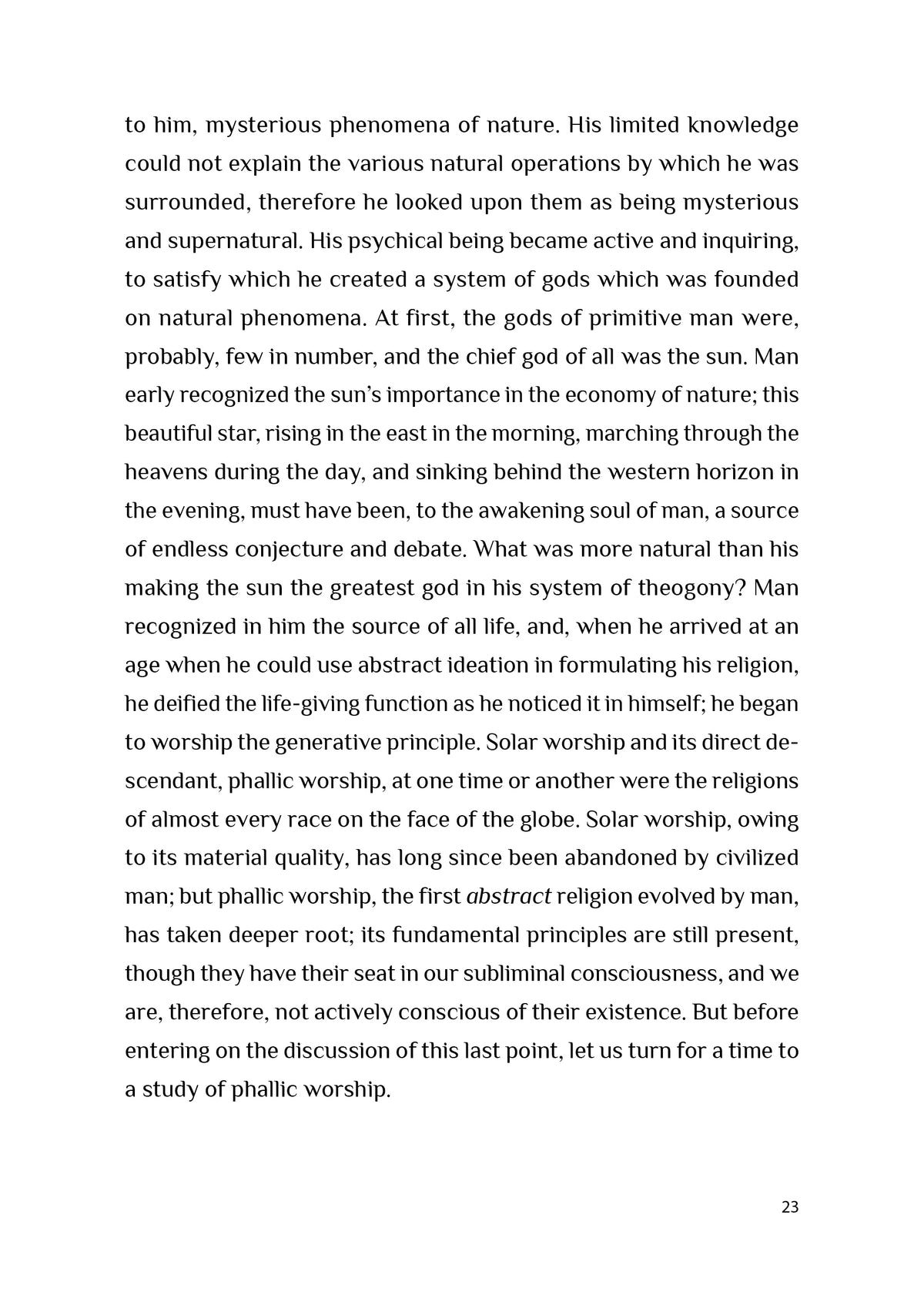 Religion and Lust