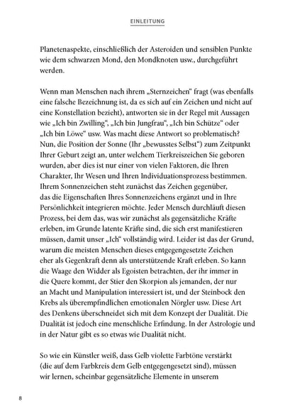 Sechs Achsen Astrologie