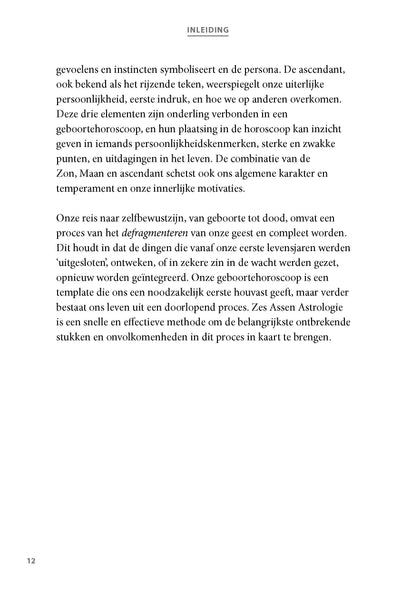 Zes Assen Astrologie