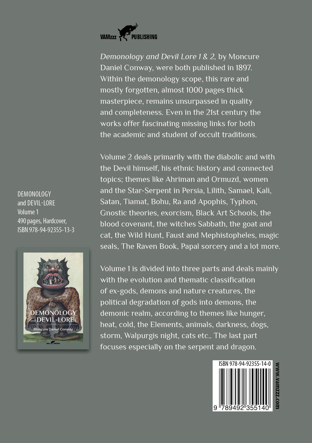 Demonology and Devil-Lore 2