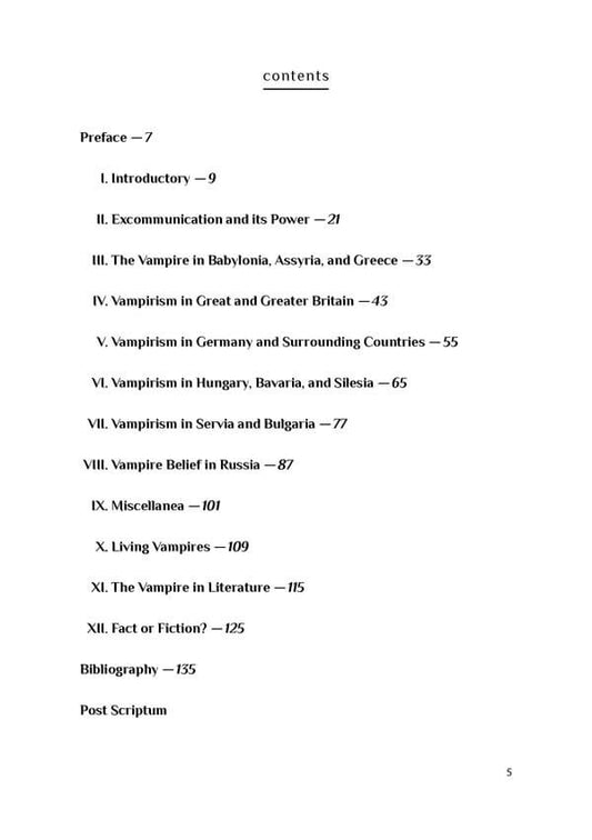 Vampires & Vampirism