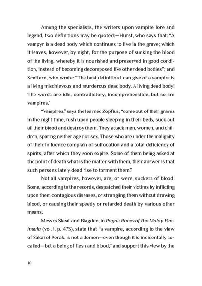 Vampires & Vampirism