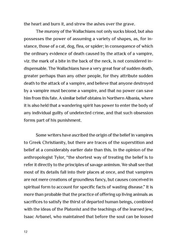 Vampires & Vampirism