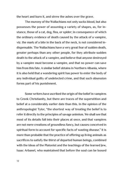 Vampires & Vampirism