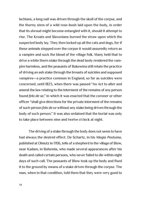 Vampires & Vampirism